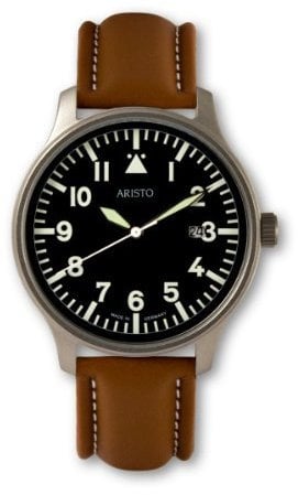 Aristo Fliegeruhr, Quarz, Stahl, Ref. 3H84