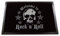 Welcome To Rock n Roll Skull Logo Fussmatte Fußabtreter Türmatte Fußmatte Schmutzmatte Schmutzfangmatte