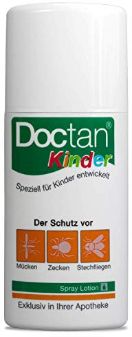 Doctan® Lotion für Kinder ab 6 Monaten – bis zu 12h zuverlässiger Schutz vor Mücken, Zecken, Stechfliegen, 100ml