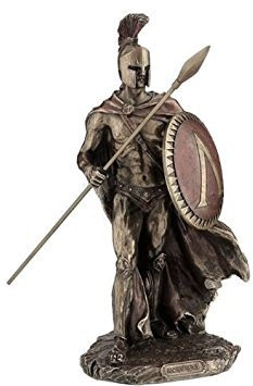 11 Leonidas w/Spear Spartan King Statue Skulpturen Roman Figuren