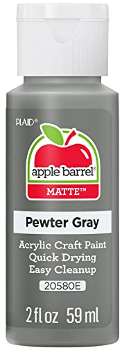 Apple Barrel Acrylic Paint, Grey, 2oz