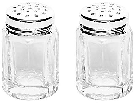 Ibili 768710 Petit Poivrière/Salière Inox - 1 pièce, Argent