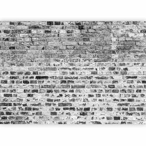 murando – Papier peint intissé 350x256 cm – Papier peint – Trompe l oeil – Tableaux muraux déco XXL – Brique f-A-0411-a-c