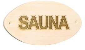 Well Solutions Sauna Schild Sauna Hinweisschild Tür Schild aus dem Hause Well Solutions
