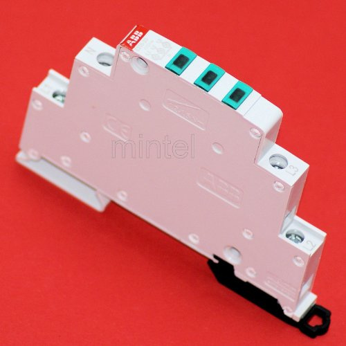 ABB E219-3D Leuchtmelder - 3X Grüne LED - Kontrollleuchte 16A 230/415V AC | Dreiphasige Anzeige für L1-L3, kompakte 9 mm Baubreite, 1,2 W Verlustleistung 2CCA703901R0001
