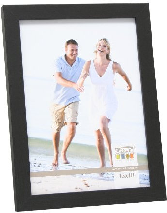 Deknudt Frames S44CF2 Basic Cadre Photo Bois/MDF Noir Fin 30 x 40 cm