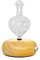 Diffusor aus Holz, Kieselsteine, Glas, Glas, 100 m2, ohne Timer und Licht, einstellbare Mengenbegrenzung (0,03 € HT, davon Mehrwertsteuer 20 % 0,04 € TTC unt)