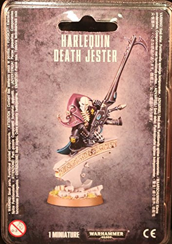 Games Workshop Warhammer 40k - Harlequin Death Jester 99070111001 Noir