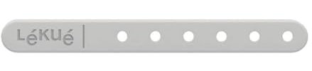 Lékué Palos para Helados Pack 20 un, Apilables mini e icónicos (Lápiz,espiral,cohete y pie) Blanco, 93 mm