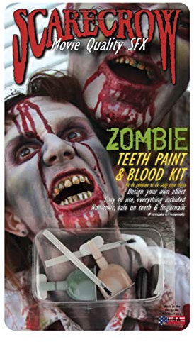 Horror-Shop Zombie Zahnlack als Make-up Effekt verfaulter Zähne