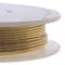 0.6mm (22 Gauge) x 10m Gold Colour Non-Tarnish Craft Wire for Jewellery, Wire Wrapping, Sculpting, Hobby Craft, Wire Modelling