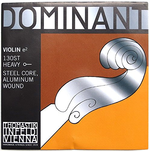 Thomastik Corda per 4/4 violino Dominant - corda Mi nucleo in acciaio, rivest. alluminio, forte, pallino