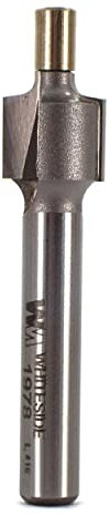 Whiteside Router Bits 1978 Round Over Bit with Small Pilot 1/16-Inch Radius 3/8-Inch Large Diameter and 7/16-Inch Cutting Length