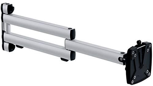 Novus Dahle 965+0119+001 Monitorhalterung, Metall, Silber, 72,6 x 20,1 x 3 cm