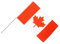 Digni Drapeau Canada sur hampe - 60 x 90 cm