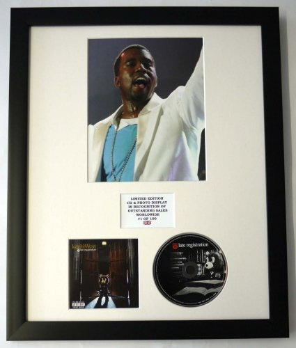 Kanye West/Darstellung mit Foto und CD | Limited Edition des Albums Late Registration