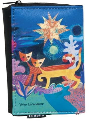 Fridolin Geldbörse, Rosina Wachmeister, Motiv: Wonderland; Größe ca. 8,2 x 3 x 12 cm