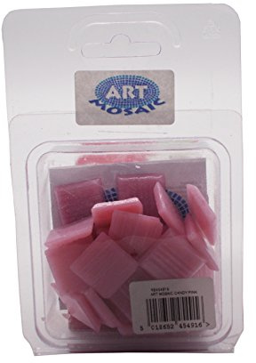 Art Mosaik 100 GMS Candy Pink, innen- oder Mosaik Fliesen – Frost/Verblassen beständig, Glas