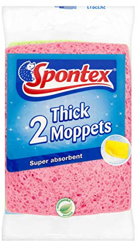 Spontex Lot de 6 serpillières épaisses