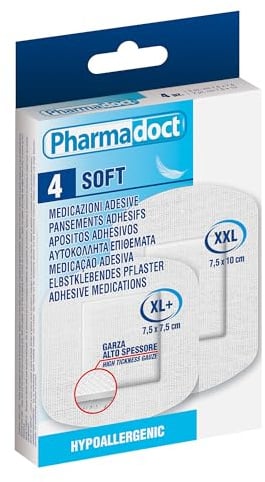 Eurosirel 110154 Pharmadoct Hypoallergene Pflaster, Größe 2