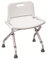 Chaise de Douche Pliable | Siège de Douche Ergonomique | Tabouret de Douche Pliable | Antidérapante et Stable | Garantie 5 Ans, Blanc