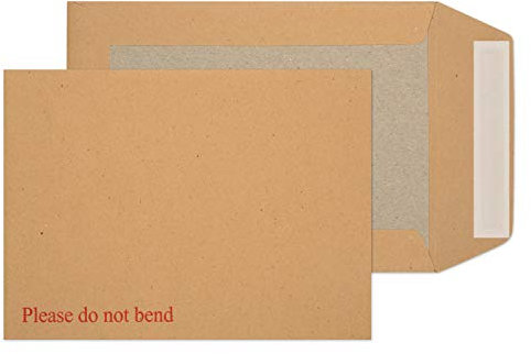 Blake Purely Packaging 3112 Versandtasche Mit Papprückwand Haftklebung Manila 190 x 140 mm - 115g/m² | 125 Stück
