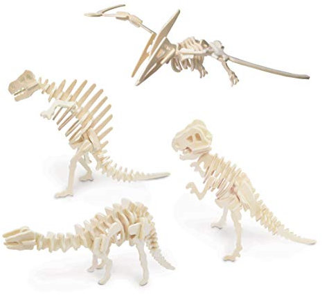 Quay Dinosaurier Set 4 - Holzbausatz FSC