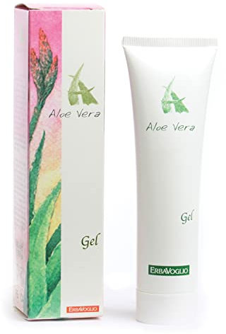 Erbavoglio Aloe Vera Gel con Vitamina E - 100 ml - Cosmetico convenzionale - Gel lenitivo con aloe vera e vitamina E, perfetto per idratare, calmare irritazioni, scottature e secchezza.”