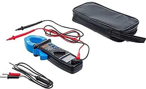 BGS 2202 | Digital-Multimeter mit Zange für Gleich- und Wechselstrom | Zangenampermeter | Sromzange | Strommesszange | Clamp Meter