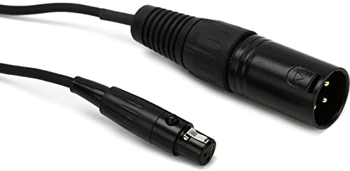 AUDIX CBLM25 Mini XLR Female to XLR Male Cable - 25 Foot Black