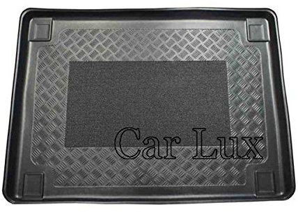 Car Lux AR03195 - Alfombra Cubeta Protector cubre maletero a medida con antideslizante para Ford Tourneo Connect desde 2013-