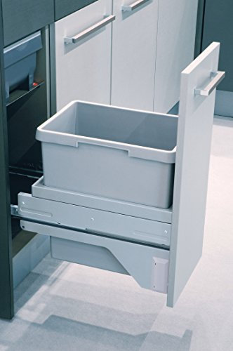 Poubelle de cuisine coulissante encastrable 30L Hailo Euro Cargo S