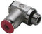 Aignep - 06MM Od Rohr X 1/4 Bsp Stecker Drehgelenk Hohl - Bolzengewinde (Messing Steckanschluss Gewinde)
