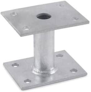 Index APPG100-Ancoraggio poste galv. caldo pari, 100 x 100 mm (confezione da 1 Ud.)