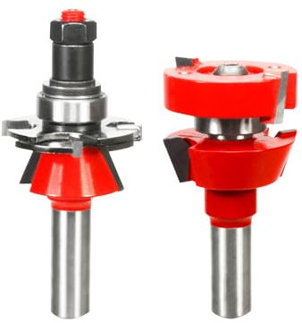 Freud 99-762: 1-11/16 (Dia.) Premier Adjustable Rail & Stile Bit - Shaker