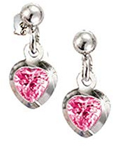 Scout Kinder und Jugendliche-Ohrhänger 925 Sterling Silber Glas 262147100