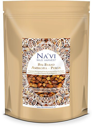 100% Natural Bee Bread (Ambrosia / Perga) Highest Medicinal Quality from The Pristine Altai Region of Siberia (250 Grams)