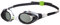 arena Spider Junior Schwimmbrille für Kinder, Schwimmbrille mit Anti-Beschlag und UV-Schutz, Selbstjustierender Nasensteg, Hypoallergene Silikondichtungen, Black White-Clear