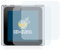 BROTECT Protector Pantalla para Apple iPod nano 2010 (6. Gen.) Protector Transparente (2 Unidades) Anti-Huellas