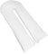 Lancashire Bedding Maternity Pillow - Big C U Shaped Pregnancy Full Body Support Pillow with White Cover – Soft Supportive Cushion with Super Bounce Hollowfibre Filling for Full Body Support