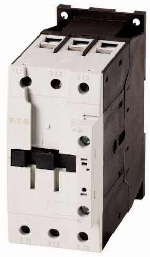 Eaton DILM Schütz 220V ac/dc, 230 V ac/dc-Spule, 3-polig, 400V 14 kW 1 Schließer Motorsteuerung, Umkehrend