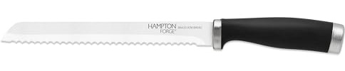 Hampton Forge Epicure Bread Knife, Black