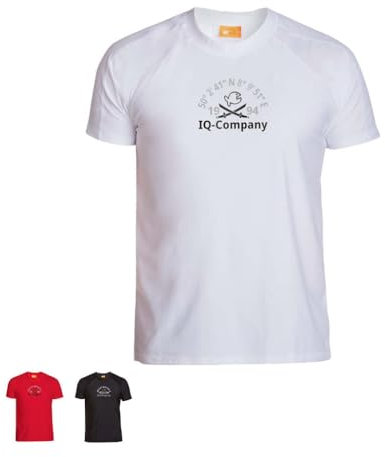 iQ-Company Herren T-Shirt UV-Schutz 300 Loose Fit Watersport 94, weiß (white), XL (54)