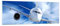 Panorama Bilder auf Glas Luftfahrt Flugzeug Flug Glasbild 140x50cm Wandbilder Dekoration Wohnzimmer Schlafzimmer Küche Groß XXL Wanddeko Bild im Glas Wand Kunstdruck Art Modern GAB140x50-2537