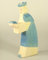 Ostheimer 41802 König blau aus Holz Höhe 16cm