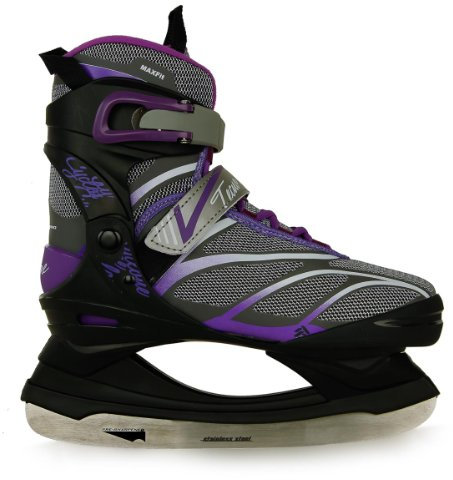 Tecno Pro Schlittschuhe Cyclone Lady (Größe/Farbe: 38-901 schwarz/Purple/grau)