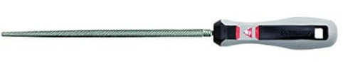 Bellota 4004-6 ENT. MB - Lima redonda para mecánico, entrefina (mango bimaterial, 6)