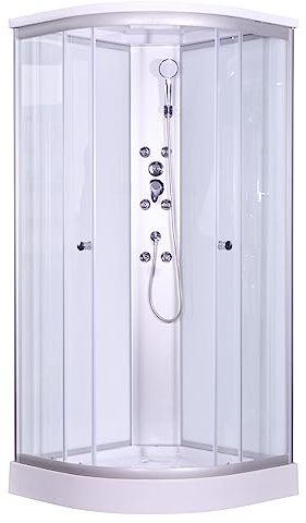 Sanotechnik Cabine de douche complète POINT 90x90x215 cm
