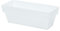 PLASTIKEN Jardinera Limited 10x25cm Blanco