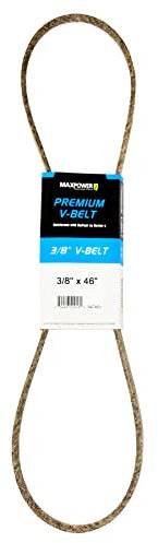 MAXPOWER Keilriemen 347451, Kevlar verstärkt, 3/8 x 46 - 3L460 - Aussenlänge L(a) 1170 mm.